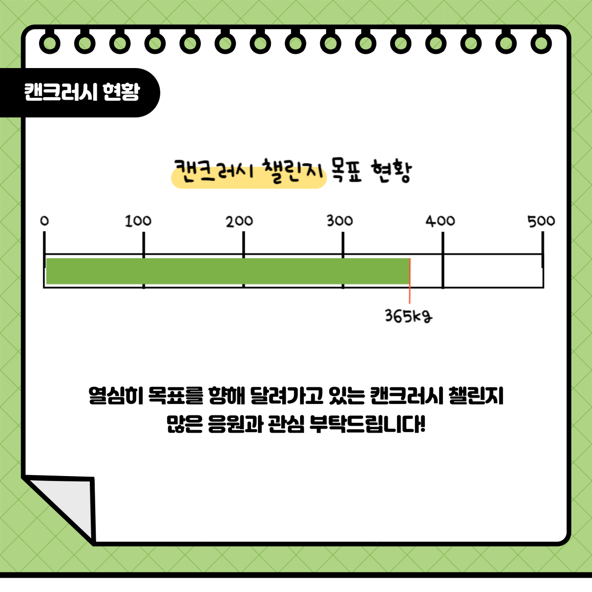 [직업] 8월 캔크러시챌린지 진행사진